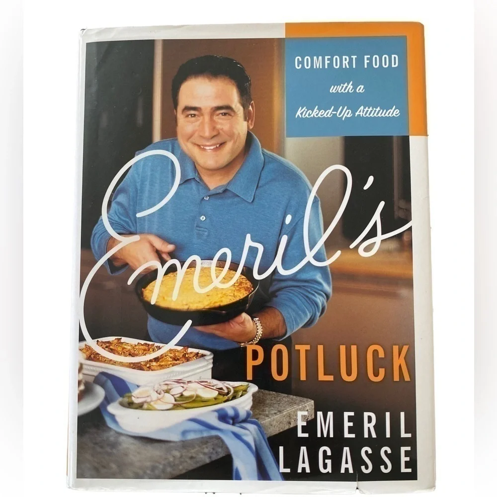 𝅺emeril’s Comfort Food Cookbook Hardback