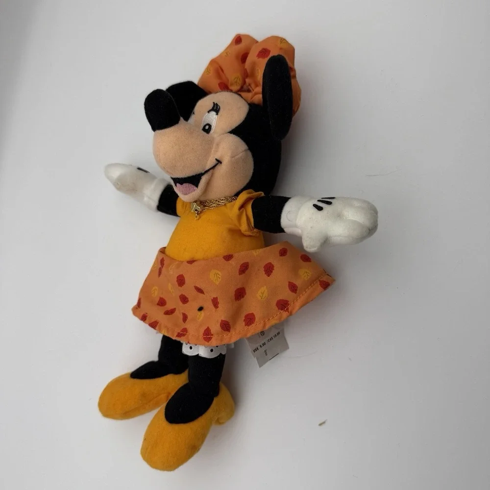 Disney Store Birthstone Necklace Minnie Plush 10