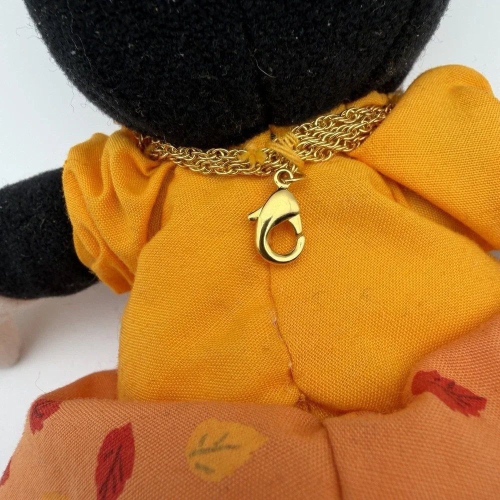 Disney Store Birthstone Necklace Minnie Plush 10