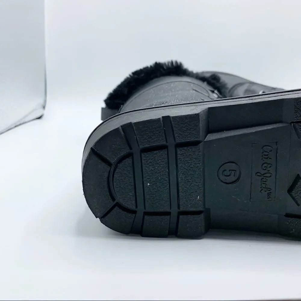 Cat & Jack‎ Thermolite Black Sparkle Winter Boots