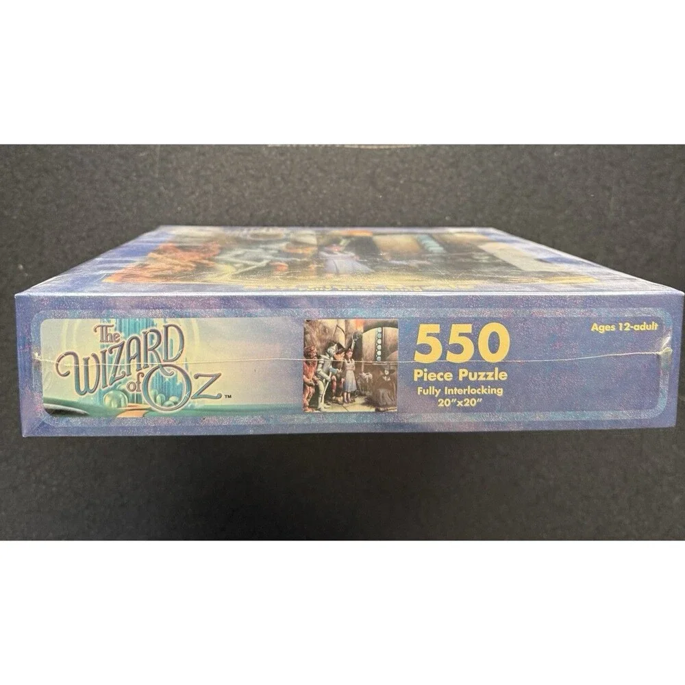 NIB VTG 1999 Wizard of Oz 550 Piece Puzzle 20 “x20” Sealed Pressman Wicked Witch