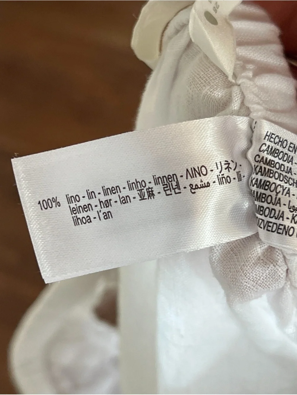 Zara 100% linen