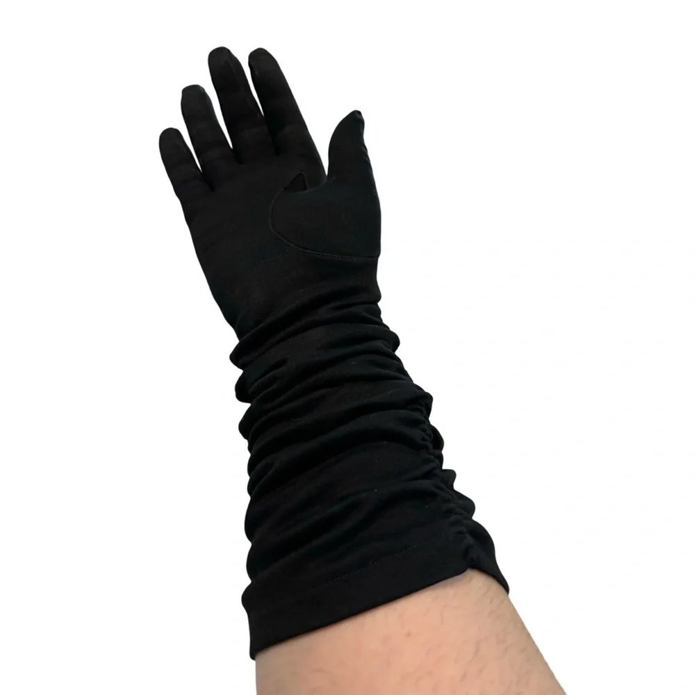 Elvette Royal black gathered
