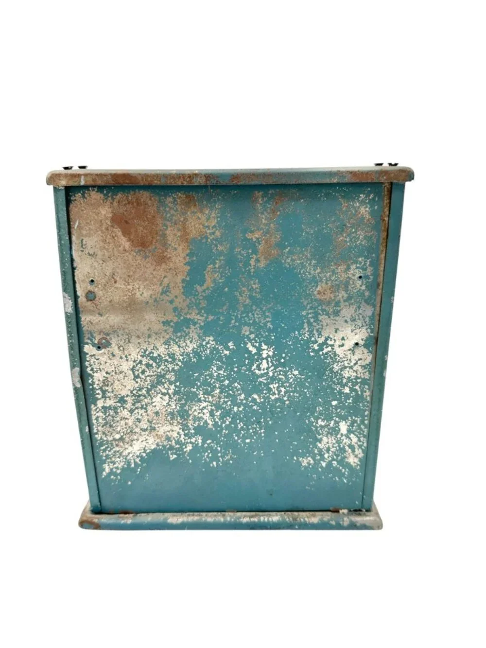 Vintage Metal Toy Ca$h Register With Functional Buttons and Drawer Blue 7