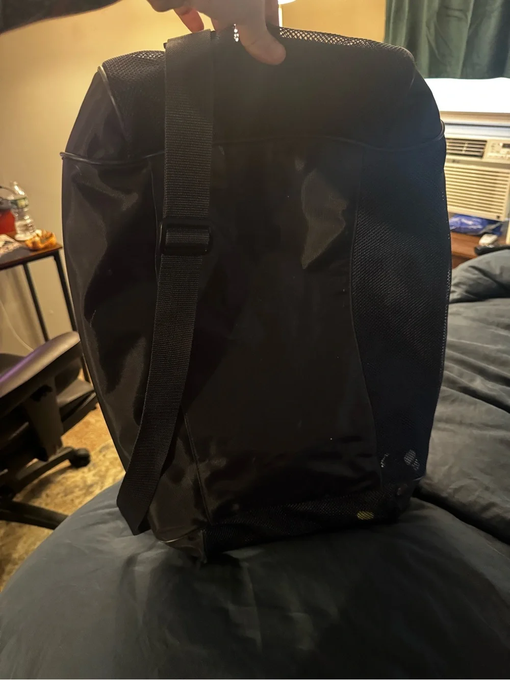 Polo Ralph Lauren black duffel
