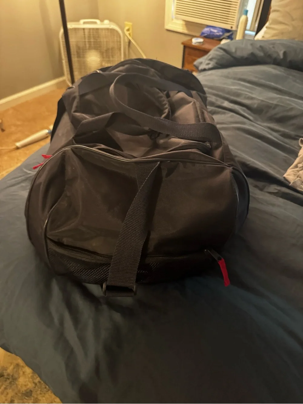 Polo Ralph Lauren black duffel