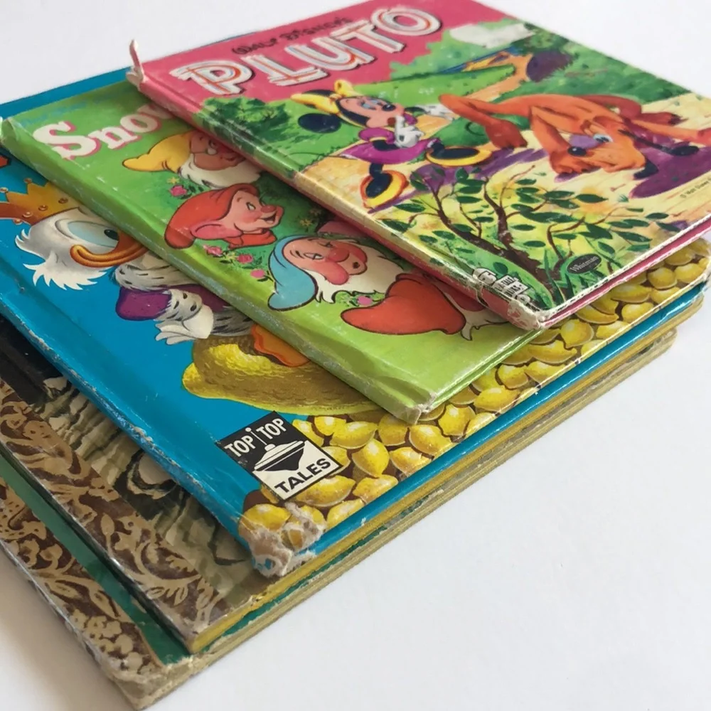 Golden books Old Little Golden Books Walt Disney Uncle Scrooge The Lemon