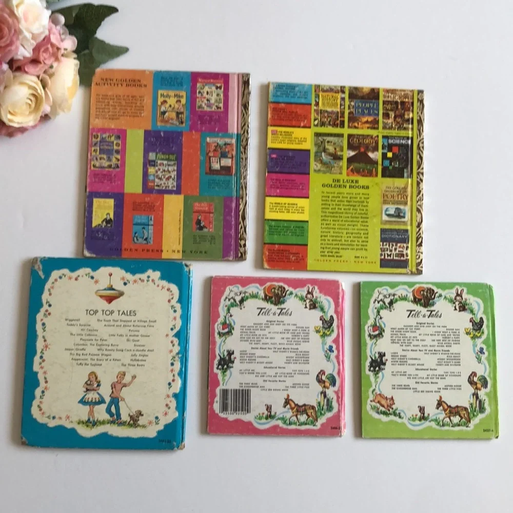 Golden books Old Little Golden Books Walt Disney Uncle Scrooge The Lemon