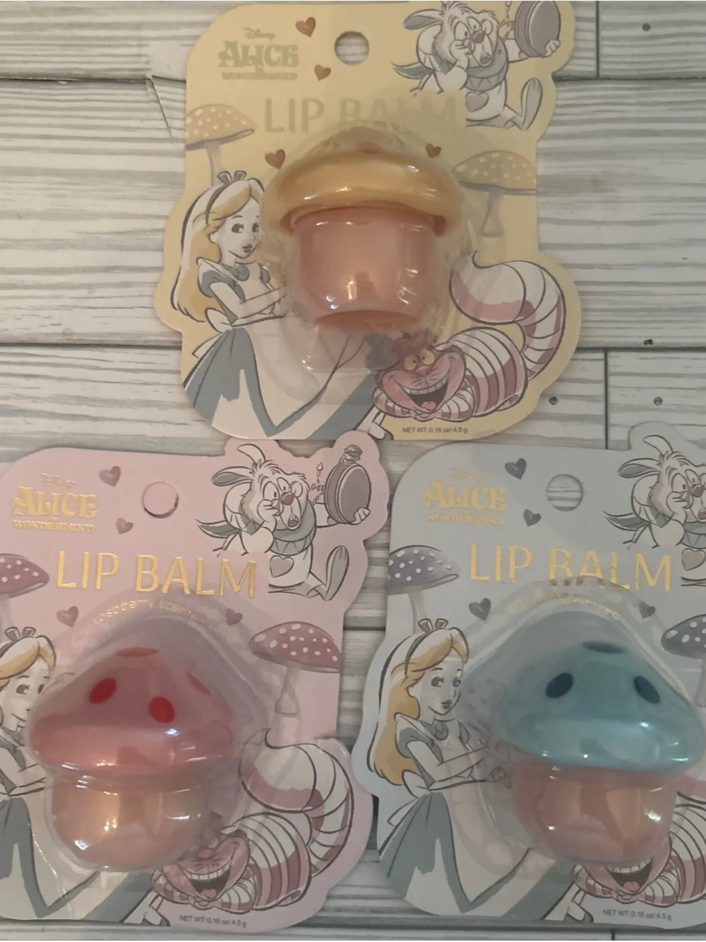 Disney three mushroom