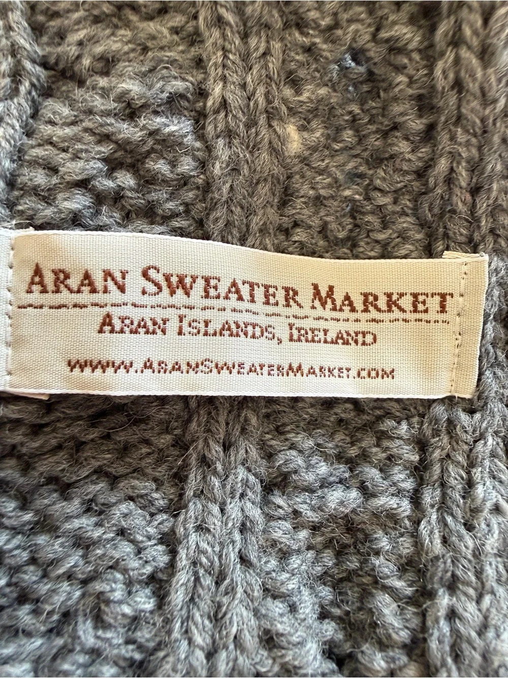Aran Sweater Market wrap yourself