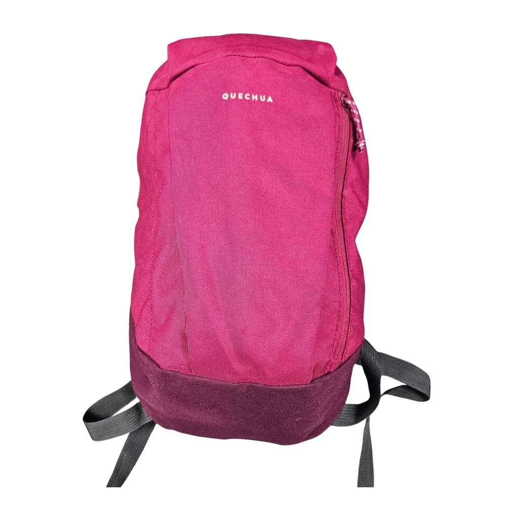 Quechua Decathlon NH Arpenaz 10L Hiking Backpack Small Daypack Magenta Maroon