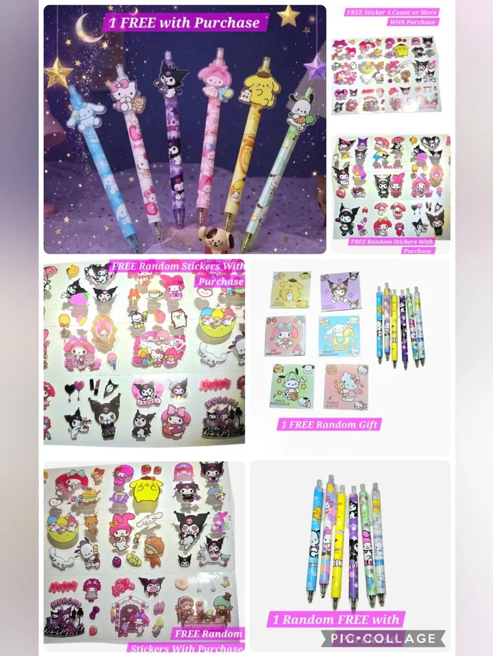 Kuromi supplies fun