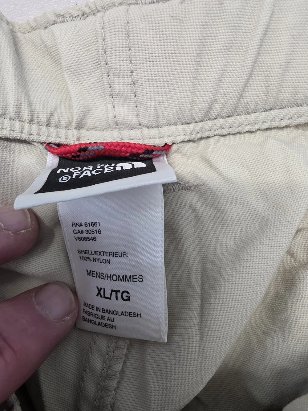 The North Face men cargo