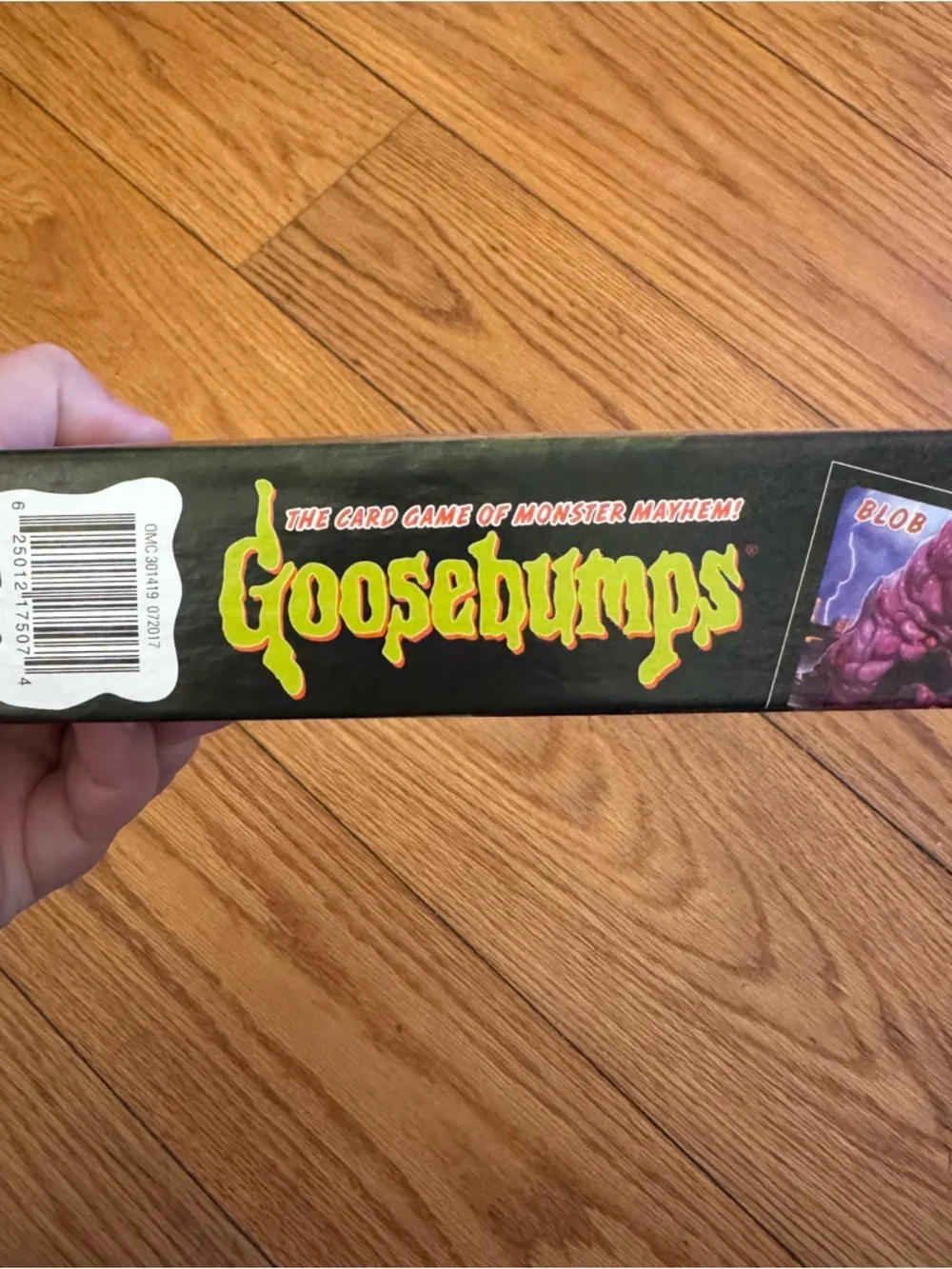 Scholastic goosebumps card