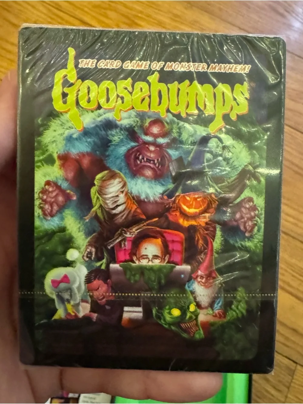 Scholastic goosebumps card