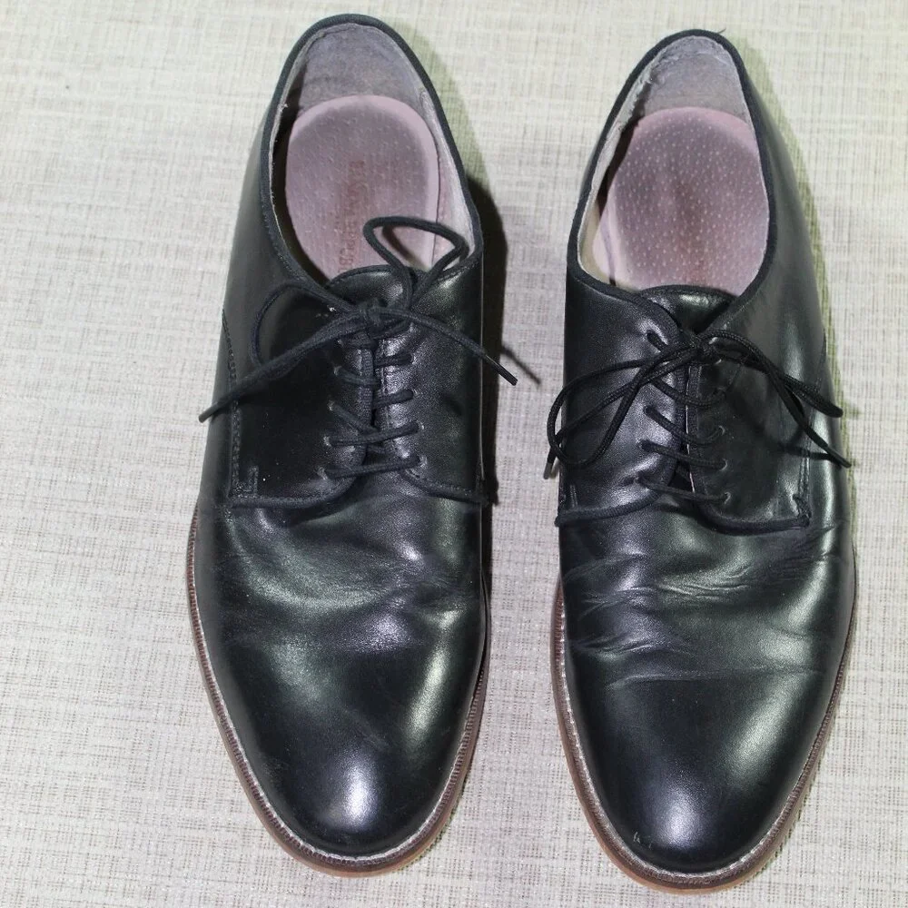 Banana Republic Men’s 12 Black Lace Up Loafers