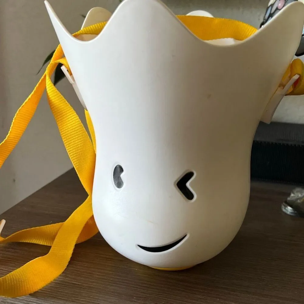 Ghost bucket purse 8”  truck r treat pail