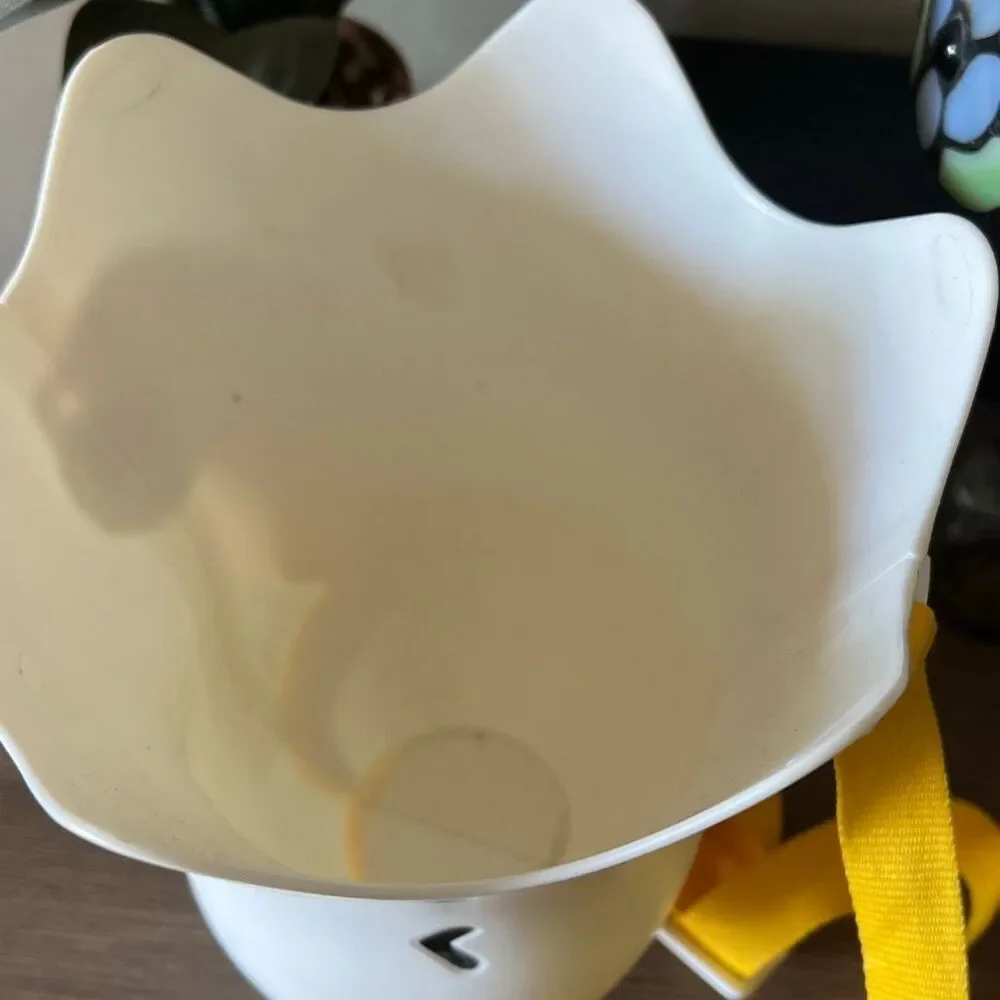 Ghost bucket purse 8”  truck r treat pail