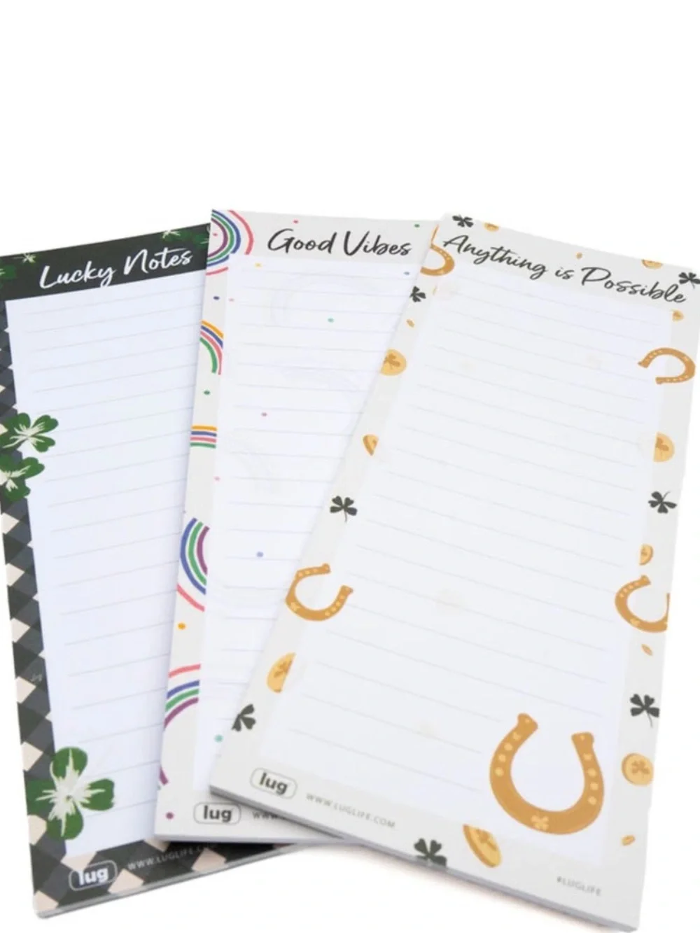 Lug Doodle Notepad 3pk - 4.5