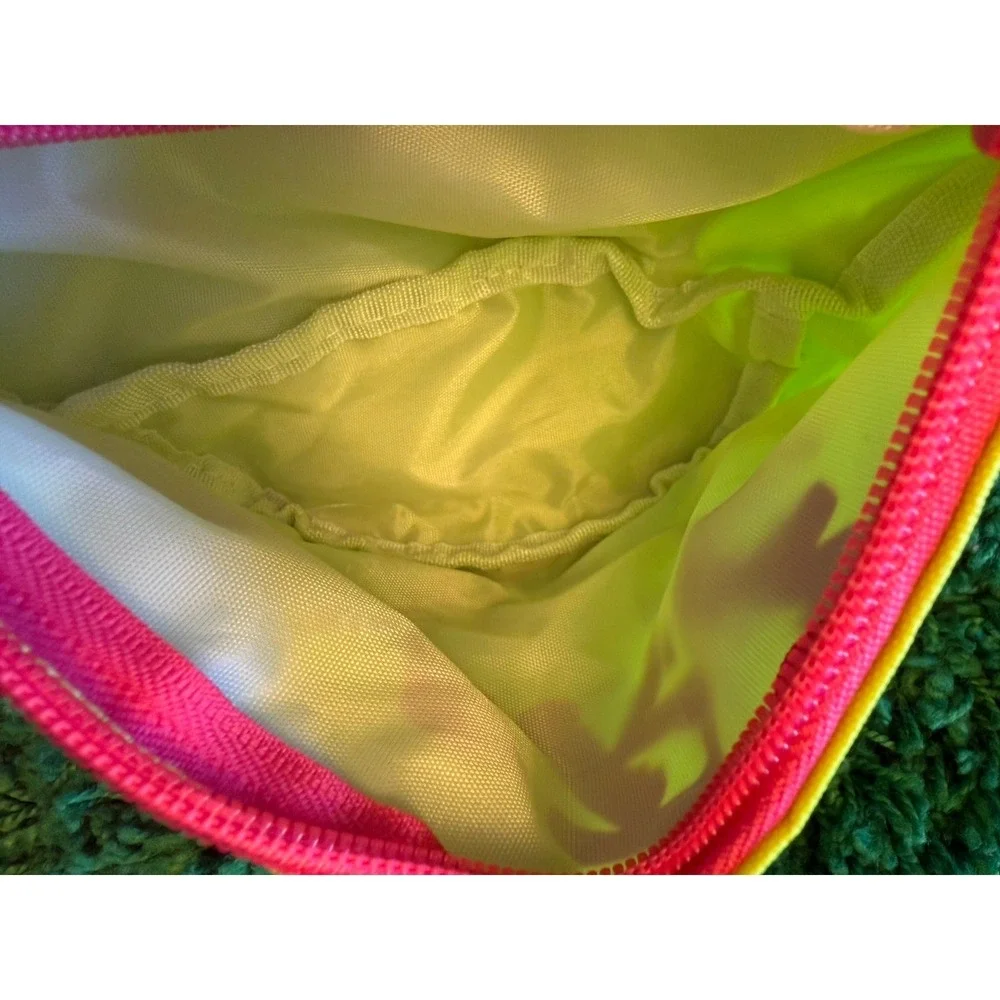 D.A.R.E. Fanny Pack Unisex OS Neon Yellow Excellent Retro 90s Waist Bag Pouch