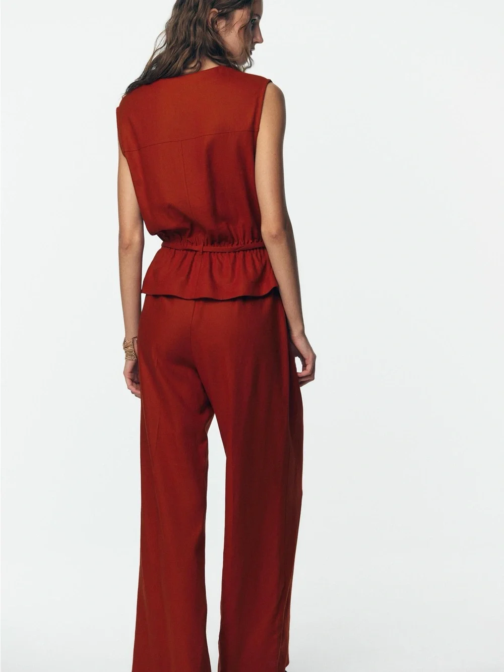 Zara sleeveless jumpsuit