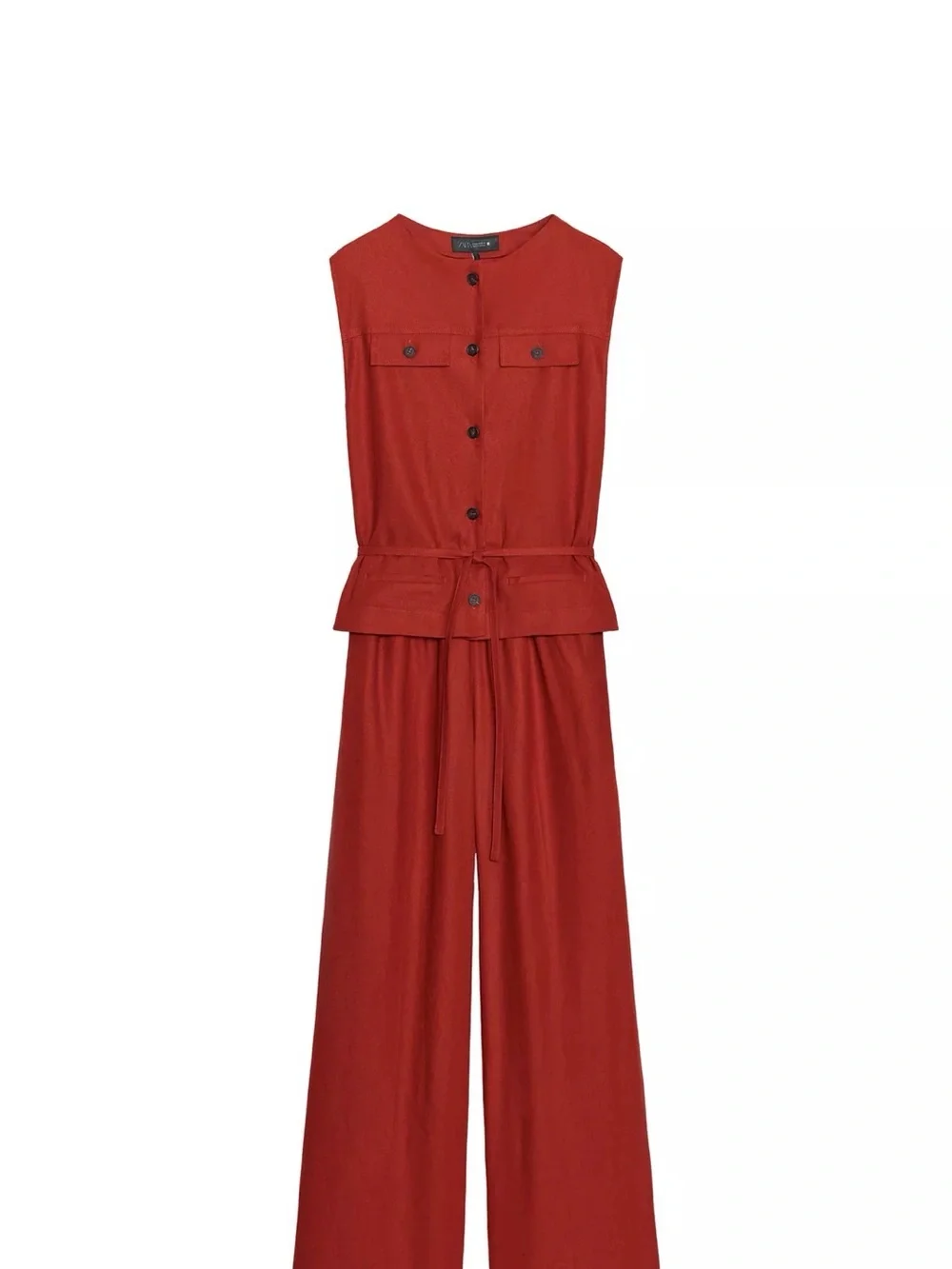 Zara sleeveless jumpsuit