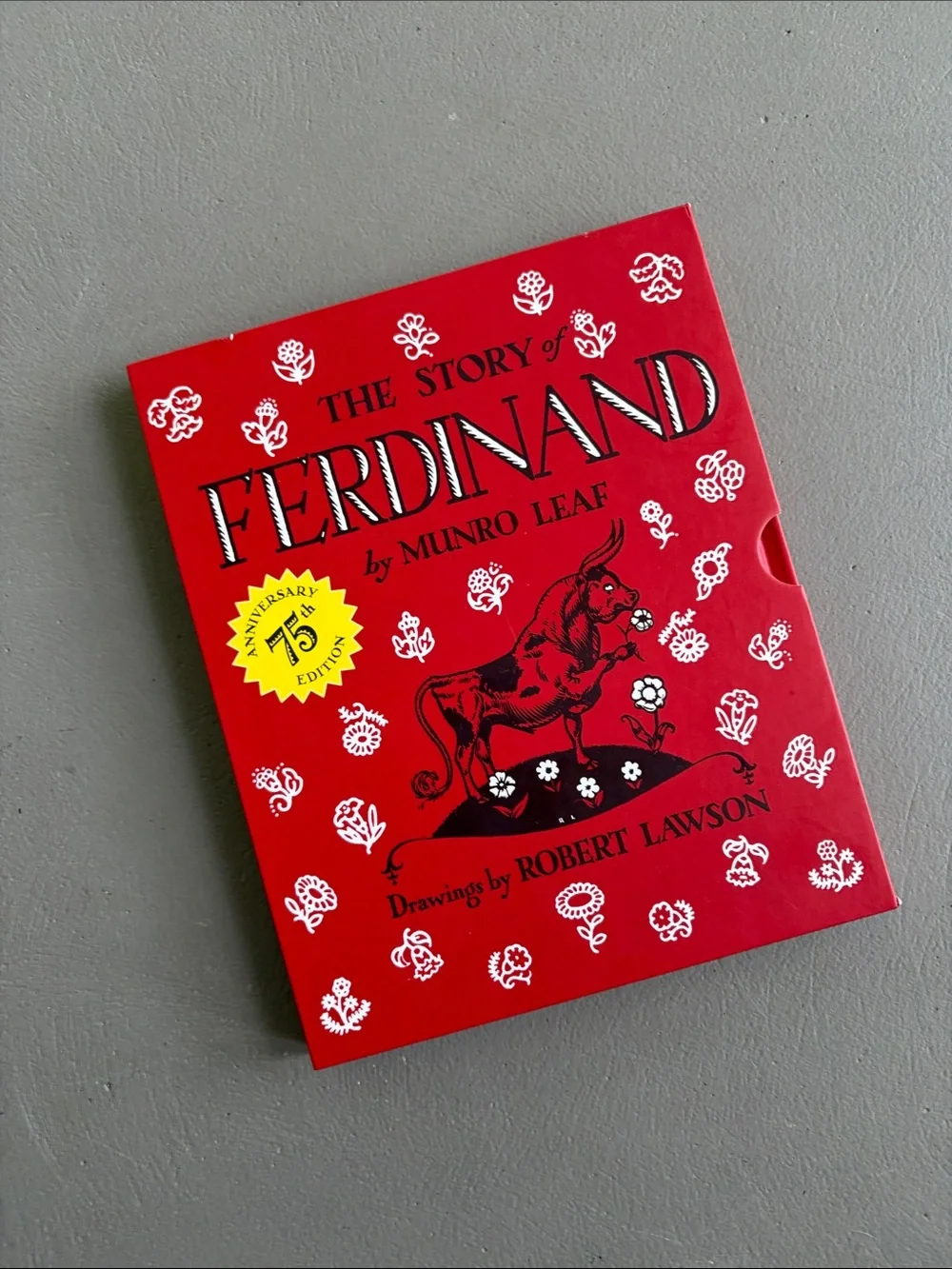 The Story of Ferdinand by Munro Leaf - 75th Anniversary Illustrated Book
