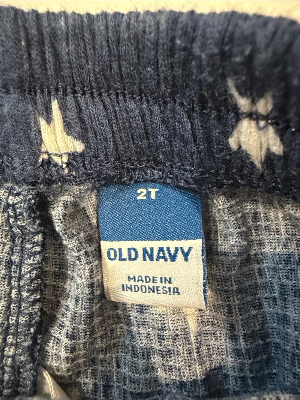 Old Navy Navy Blue Star Print Tank & Shorts Set