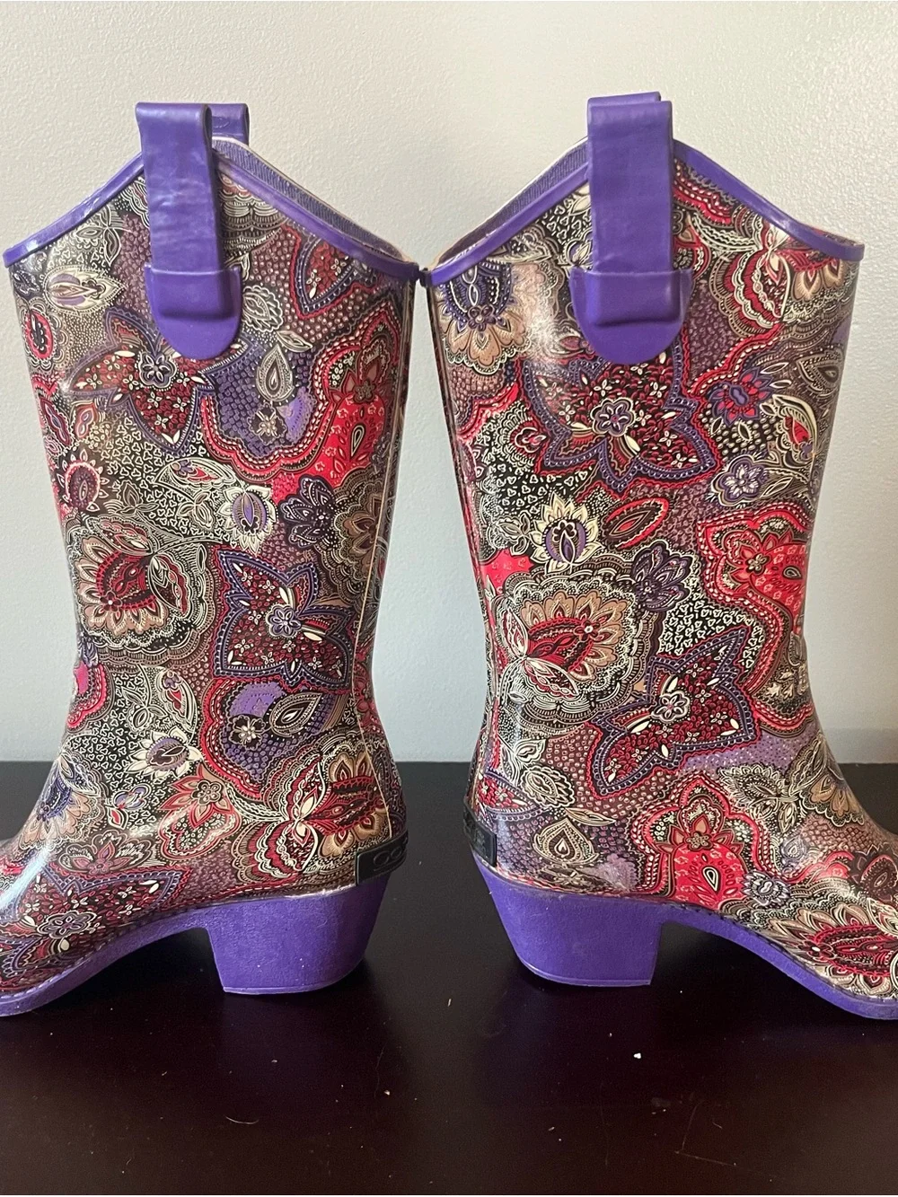 Corkys vibrant paisley
