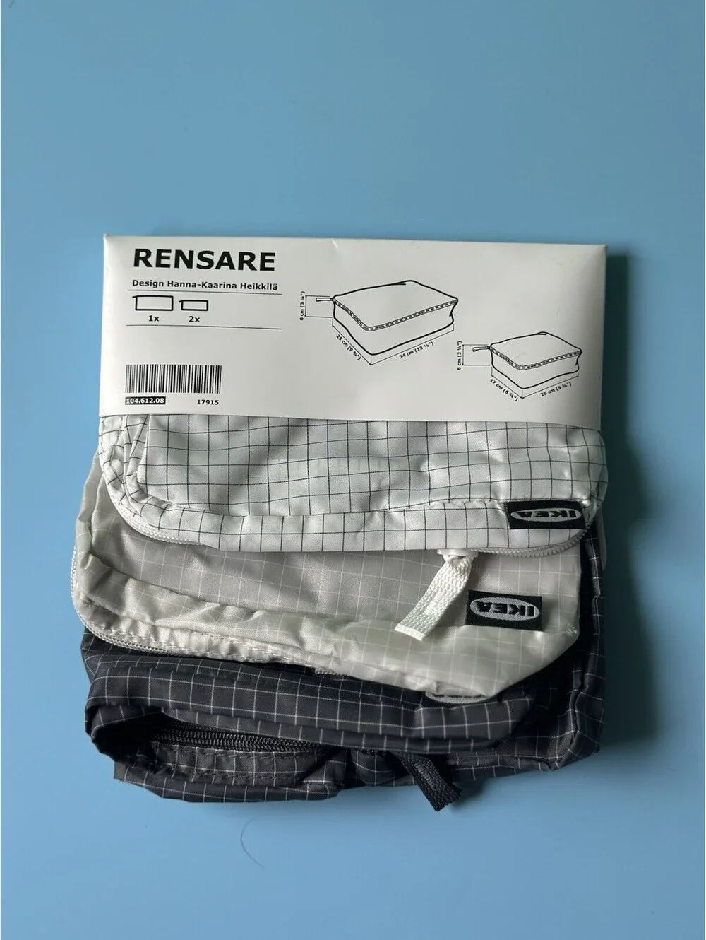 Ikea Rensare Clothes Bag Travel Storage Bag NEW