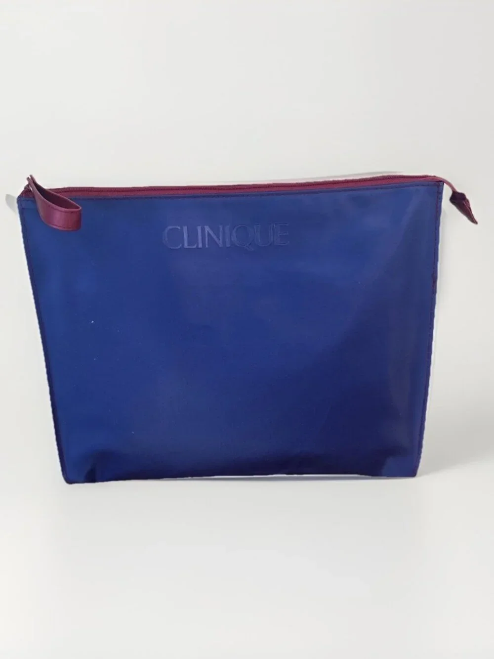 RARE Clinique XL Zipper Cosmetics Bag