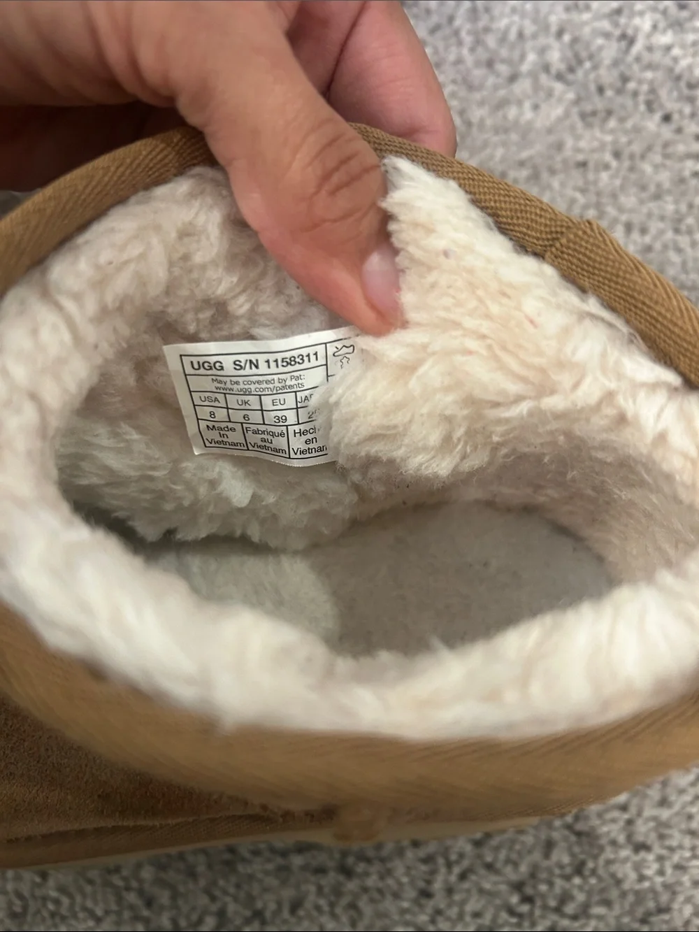 UGG classic ankle