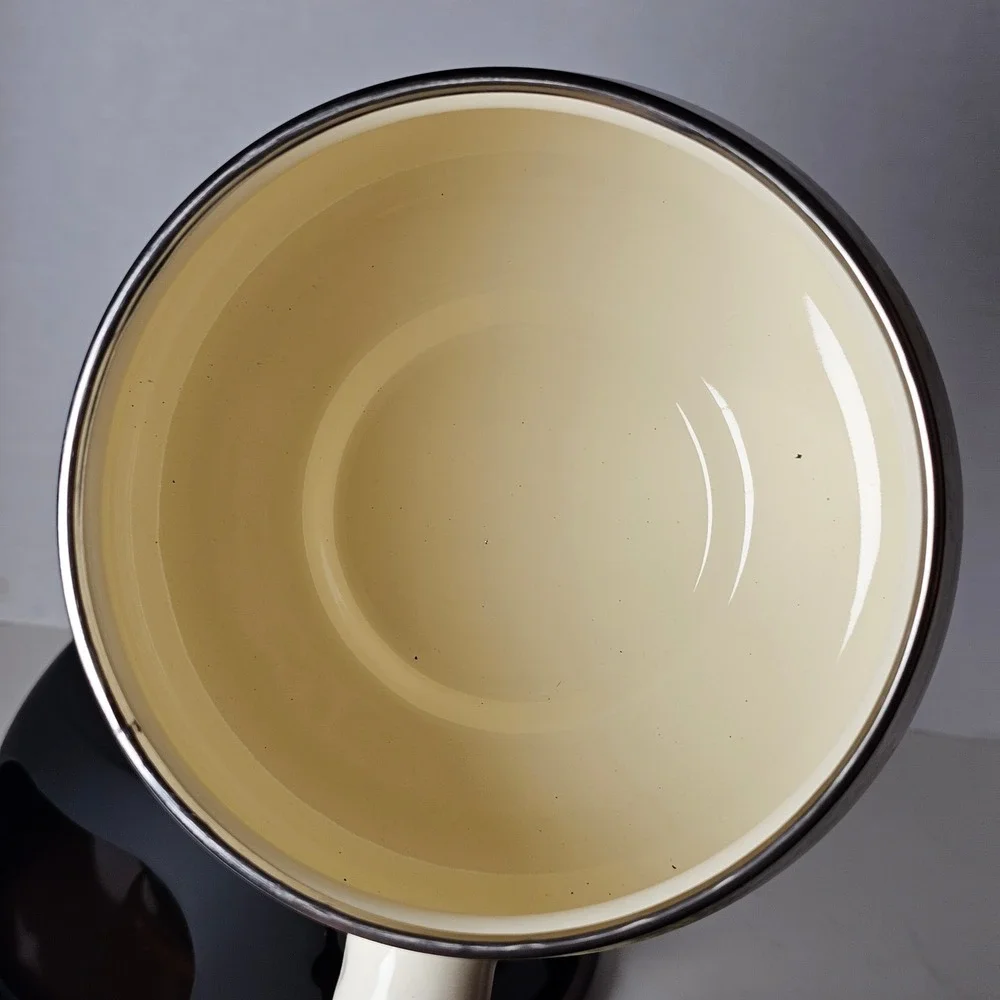 Unbranded vintage enamel