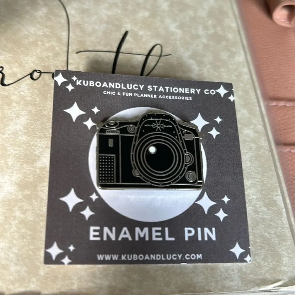Kubo and Lucy Enamel Pin NEw
