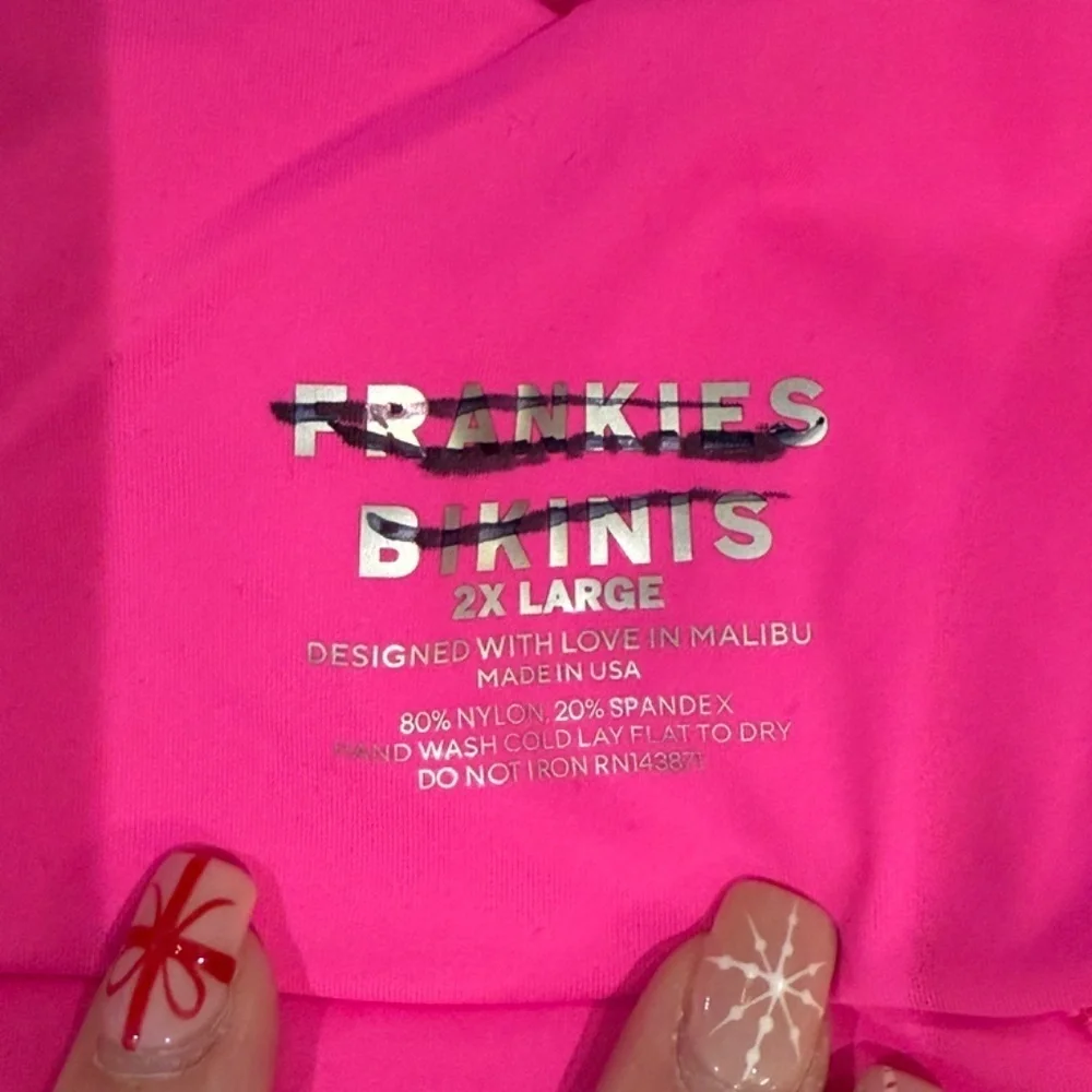 Frankies Bikinis new without