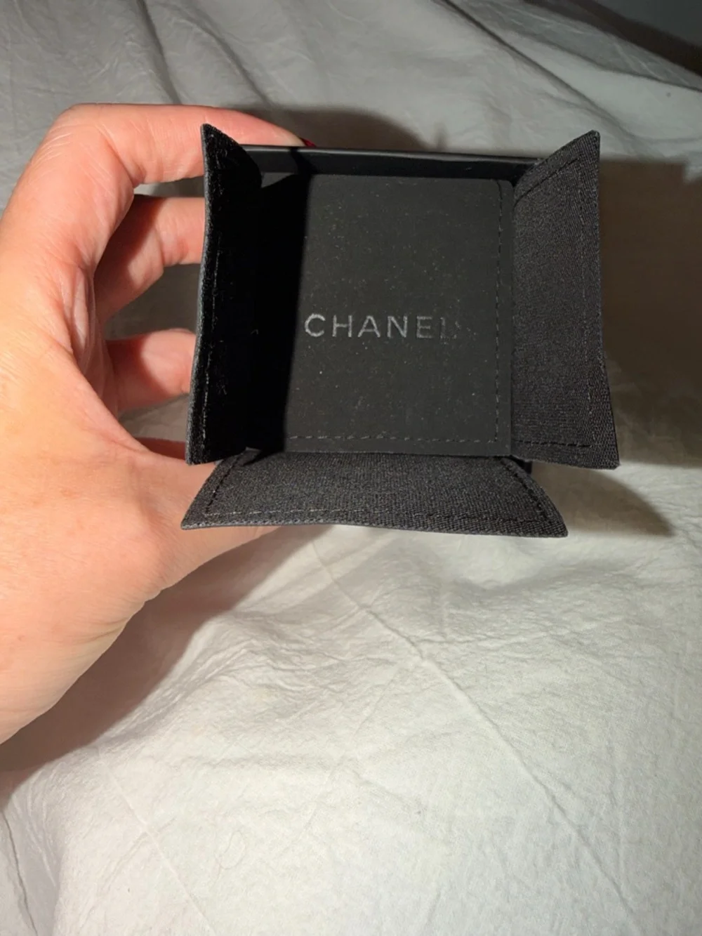 CHANEL refined subtle white