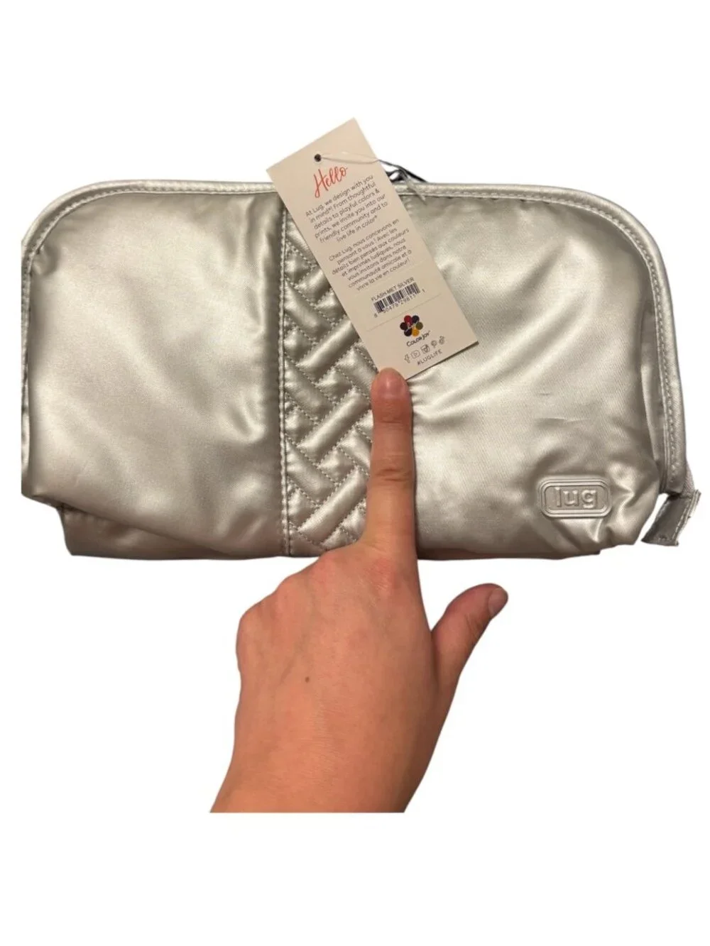 lug flash metallic