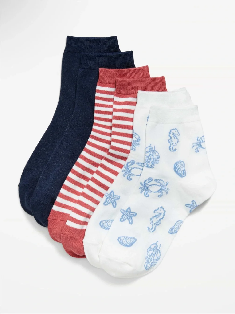 NWT 3 Old Navy Women’s Quarter Crew Socks