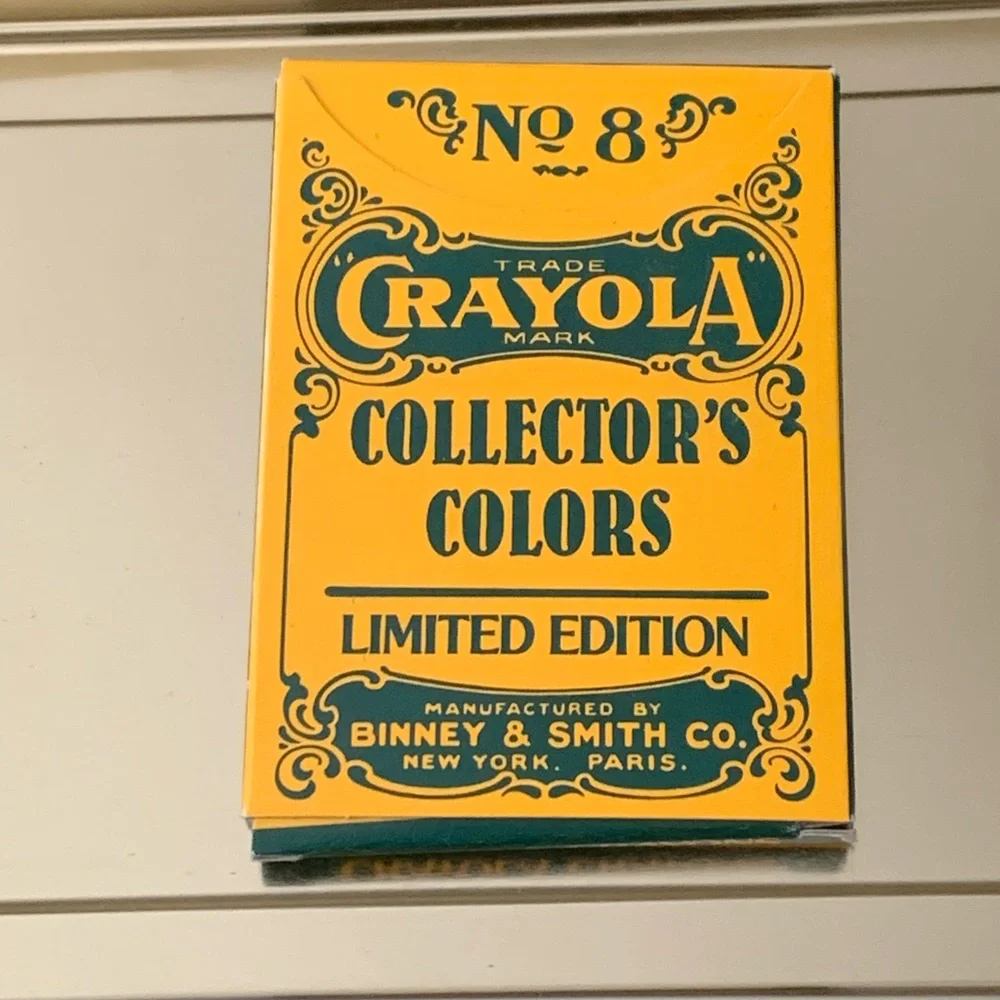 VTG Sealed Crayola 1990 Collectors Limited Edition Tin 72 Crayons incl. Retired