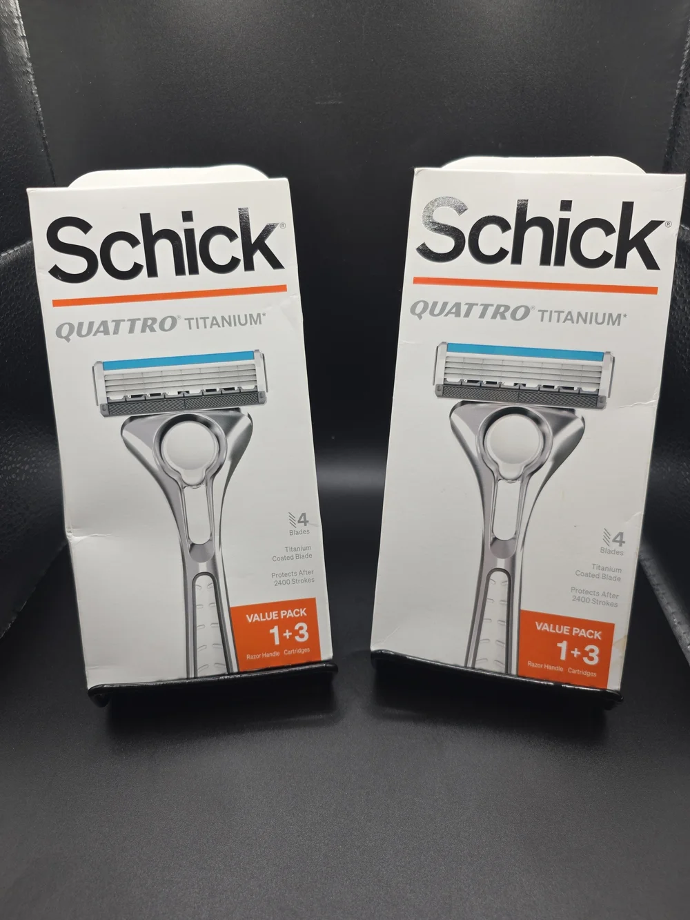Schick Quattro Titanium Razor Value Pack