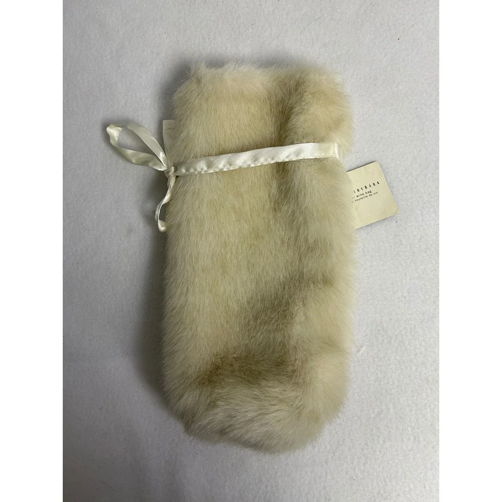 Pottery Barn plush faux
