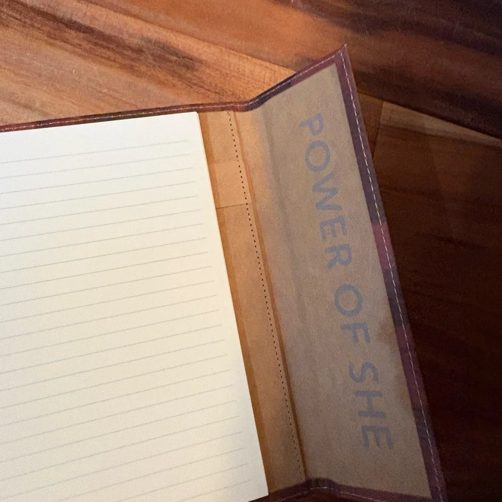 Athleta Power of She Journal Planner Cover Notebook‎ One Size (A2)