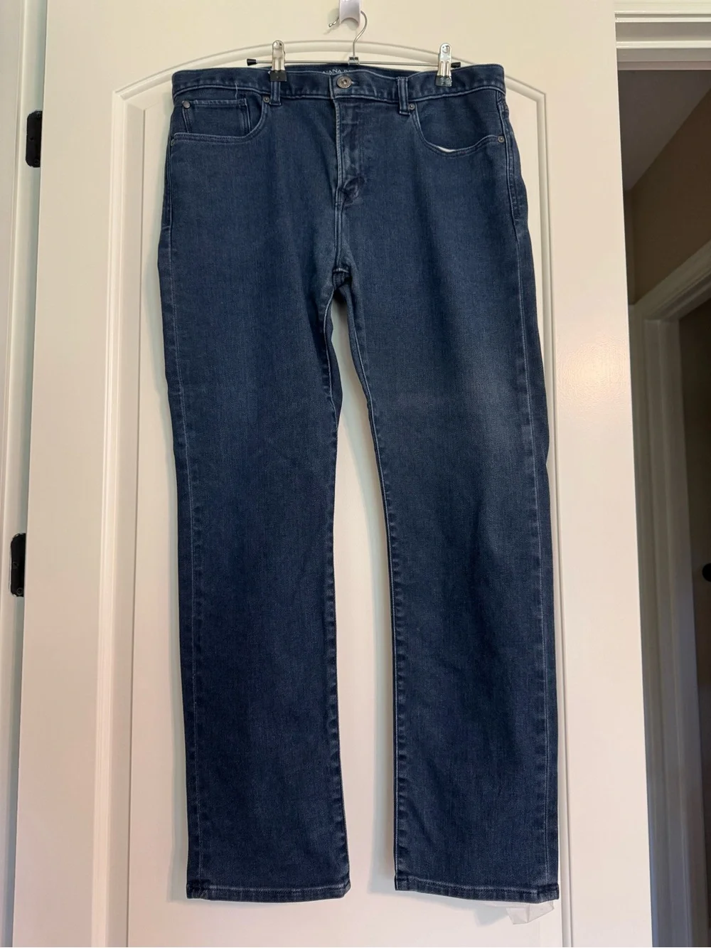 Banana Republic Men's Traveler Slim Straight Jeans
