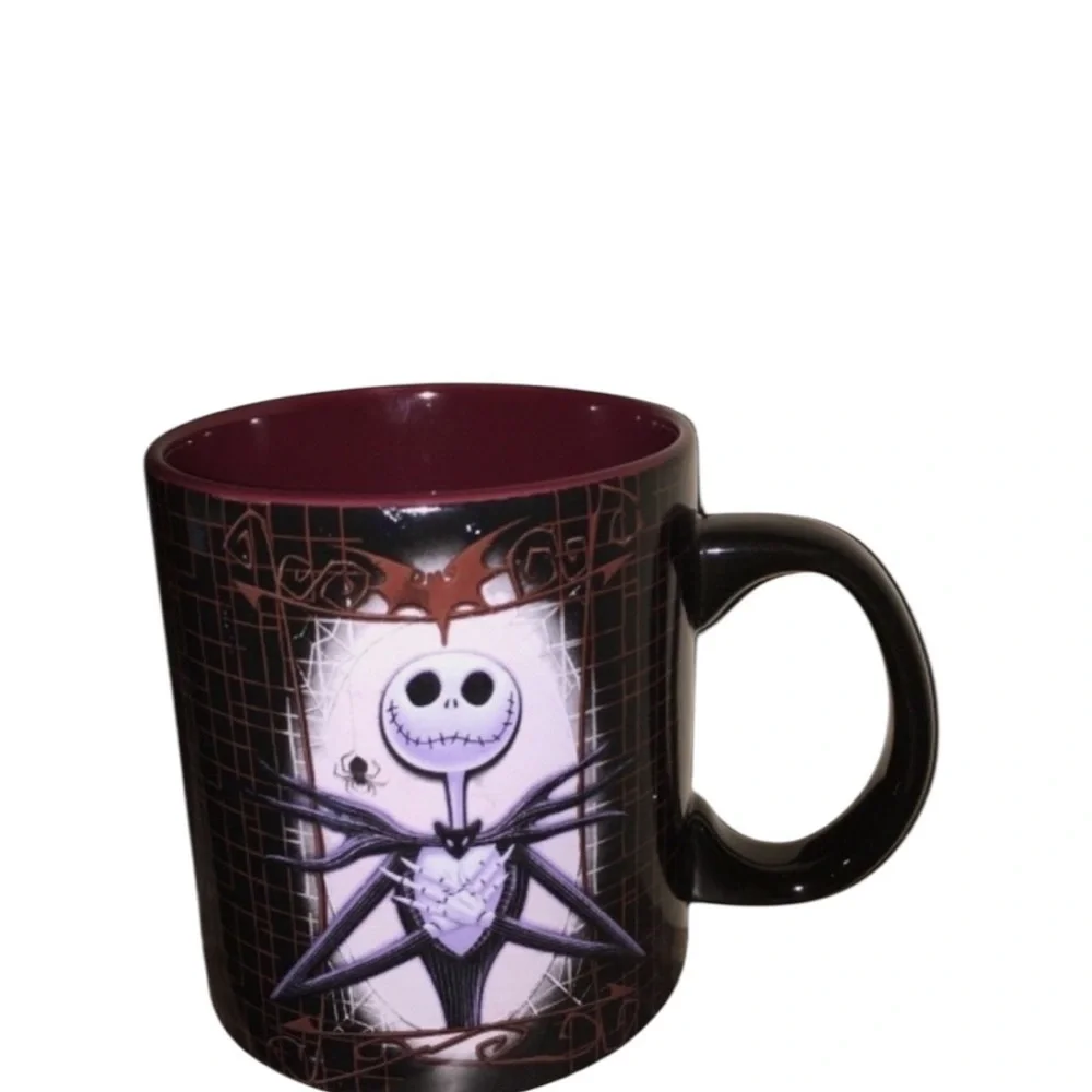 Disney Jack Skellington 20 oz Mug Nightmare Before Christmas Gothic Ceramic Cup