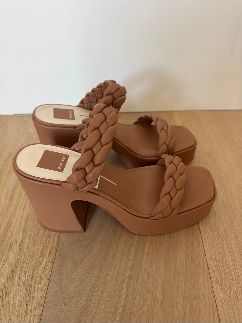 Dolce Vita braided platform