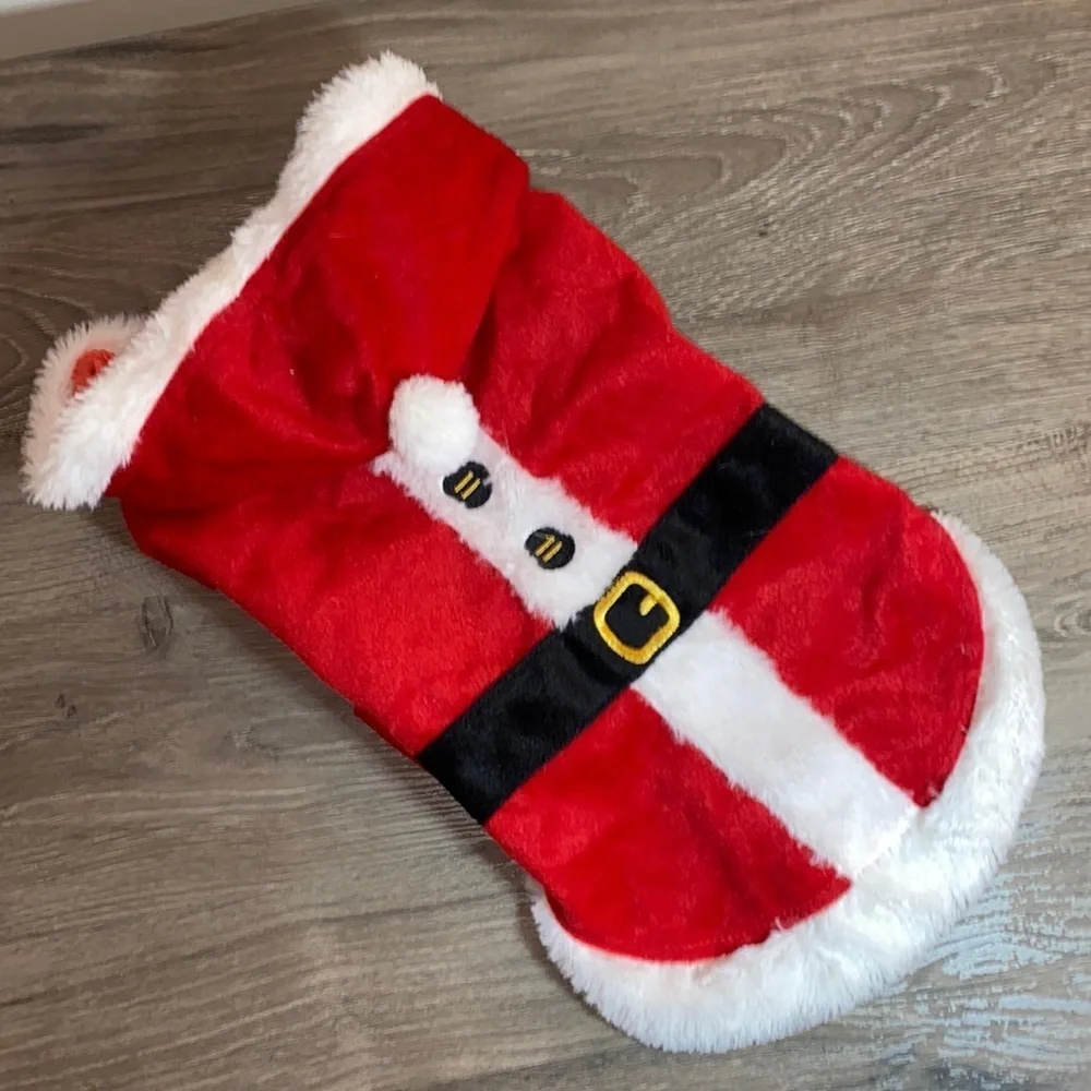 Dog Santa Costume