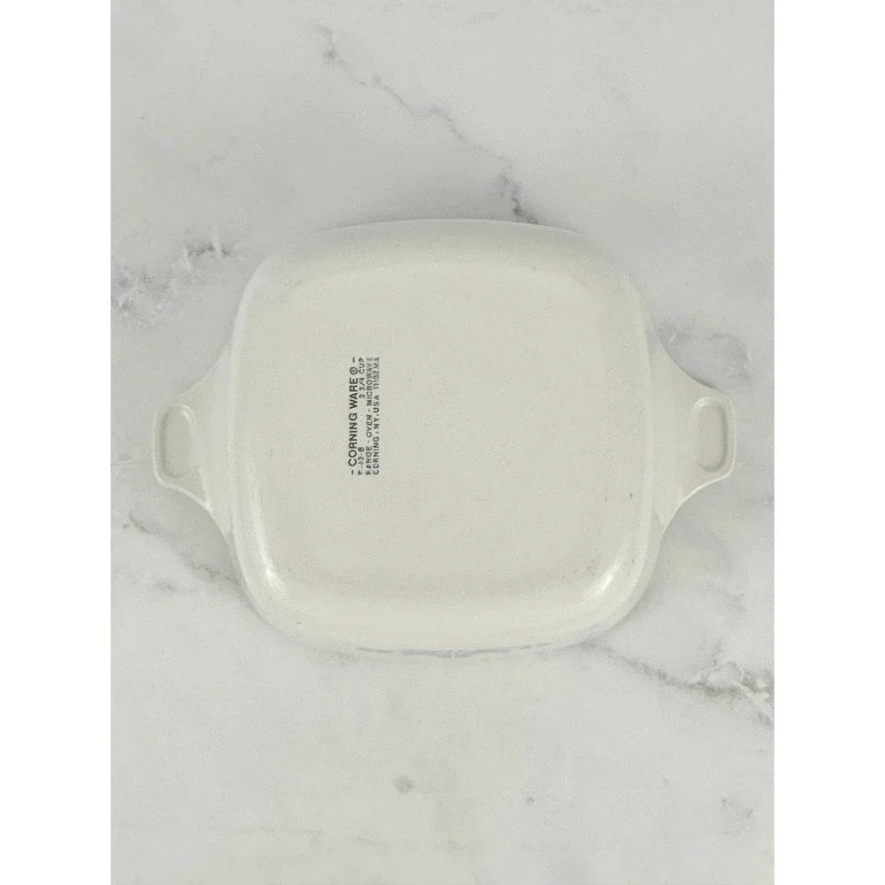 VTG Corning Ware Cornflower Blue P-43-B Petite Casserole Dish 2 3/4 Cup