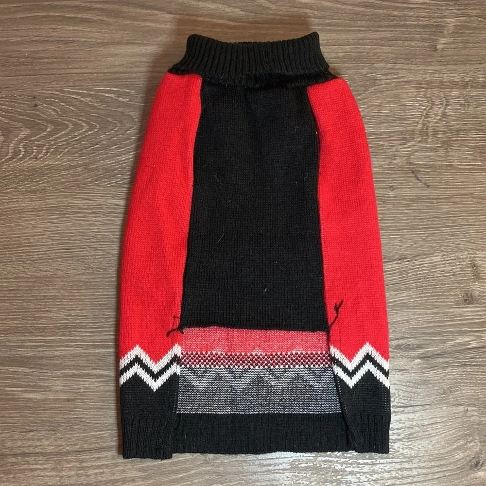 Retro Style Dog Christmas Sweater