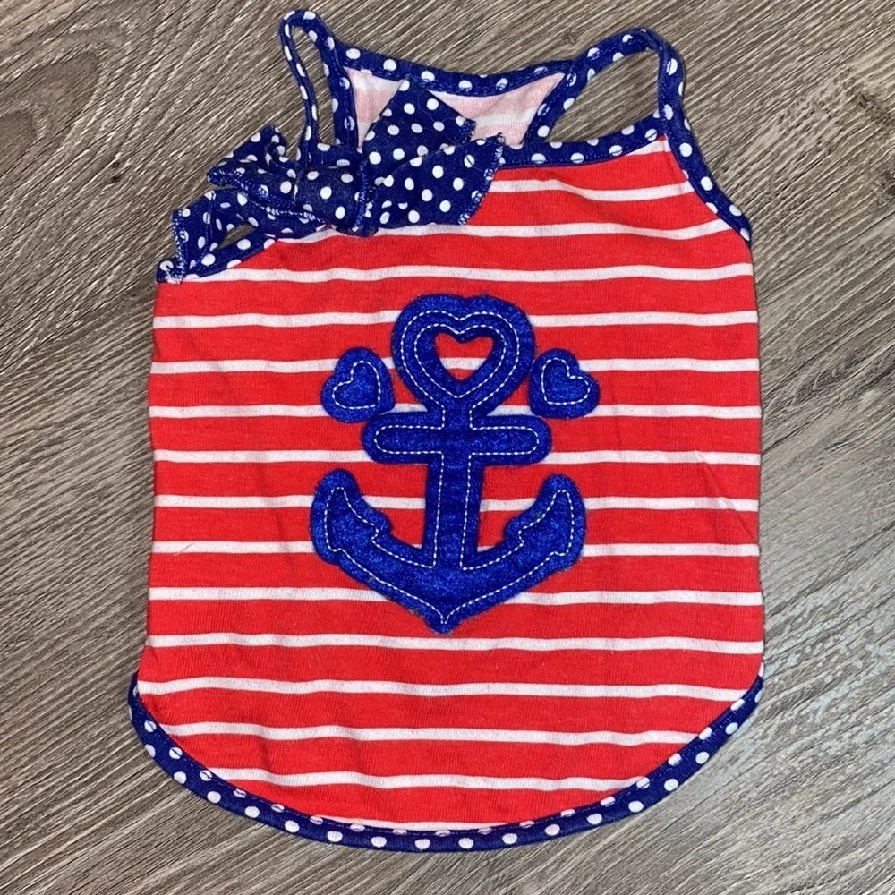 Nautical Sailor Dog Dress