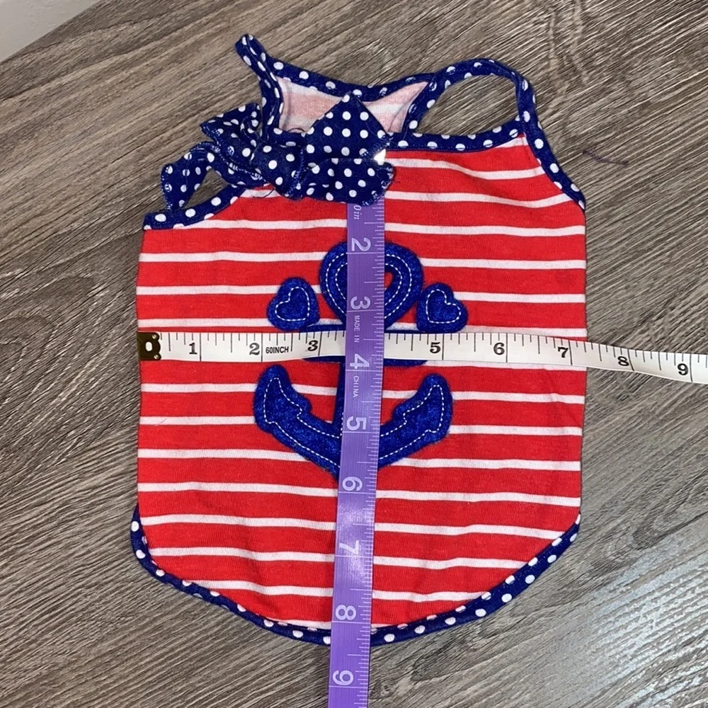 Nautical Sailor Dog Dress